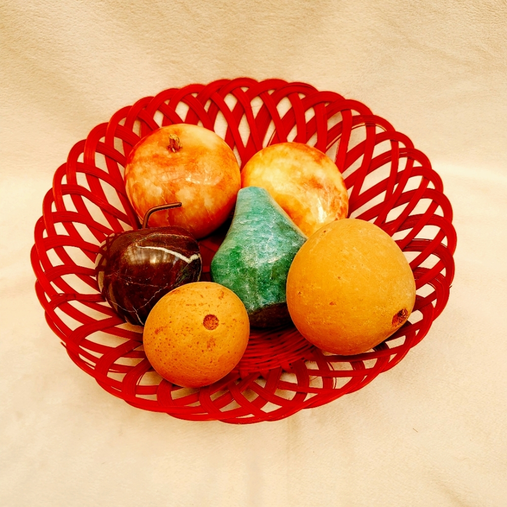 Marble Fruit Decor GUC.